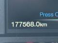 Dashboard display of a 2018 Ford F-150 showing the odometer reading 177568.0 km