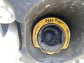 Fuel filler neck of a 2013 Ford Expedition with an Easy Fuel cap labeled for E85 gasoline