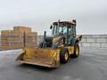 2011 John Deere 310SJ 4x4 Wheel Loader Extended Hoe 4 in 1 with a yellow and black design featuring a front loader bucket and backhoe attachment