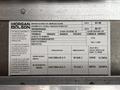 A vehicle specifications label for a 2008 Morgan Olson Workhorse displaying weight limits vehicle identification number and tire information