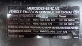 2024 Mercedes-Benz Sprinter 2500 vehicle emission control information label detailing compliance and fuel type