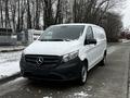 A white 2019 Mercedes-Benz Metris van with a black front grille parked on a snowy surface