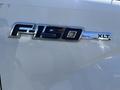 Ford F-150 XLT badge on a white truck