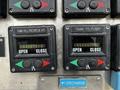Control panel with two digital display gauges labeled Tank Fill/Recirculate and Tank to Pump showing options to open or close