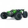 Arrma 1/8 Kraton 4x4 6S BLX Brushless V6 Speed Truck RTR with green body large wheels and aggressive design