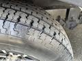 Close-up of a tire from a 2013 Outdoor Wind River showcasing its tread pattern and rubber texture
