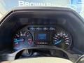 The dashboard of a 2017 Ford F-350 SD showing speedometer fuel gauge and engine hours display