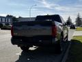A 2023 Toyota Tundra pickup truck viewed from the rear showcasing its large bed and distinctive tailgate design