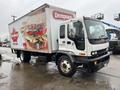 A white 2006 GMC F7B042 box truck with a large advertisement featuring a sandwich and the Dempster's logo on the side