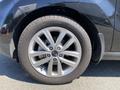 A close-up of the wheel of a 2017 Kia Soul showing five-spoke alloy rim and tire with visible tread pattern