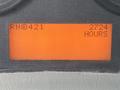Dashboard display of a 2008 International DuraStar showing the text RN421 and the number 2724 hours