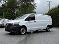 A 2023 Mercedes-Benz Metris van in white with a black front bumper parked at an angle on a paved surface