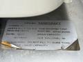 Label on a tank indicating manufacturer Tankcraft details including a draw capacity of 50 gallons and a warning not to exceed liquid capacity