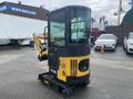 2024 AGT Industrial H13R Mini Excavator featuring a compact design with a yellow and black body and a front digging arm