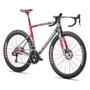 2025 Specialized S-Works Tarmac SL8 LTD Forward 50 Collection road bike with a gray and pink frame disc brakes and aerodynamic wheels