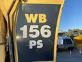 2007 Komatsu WB156PS-5 equipment sign displaying model number WB 156 PS