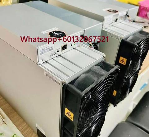Buy original New Bitmain Antminer Litecoin Miner L9 17Gh Litecoin Dogecoin miner priced at $1000 with two large cooling fans and multiple ports on the back