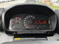 Dashboard of a 2019 Hino 195 displaying speedometer odometer fuel level and warning indicators