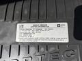 2017 Chevrolet Express vehicle emission control information label displaying fuel type and regulatory compliance details