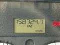 Mileage display of a 2005 Freightliner M2 106 showing 1587247 kilometers and the word ENGINE