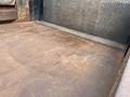A 2008 Mitsubishi Fuso FE180 with a metal bed showing signs of wear and rust on the surface