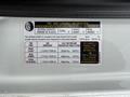 A 2019 Mercedes-Benz Sprinter with a tire information label detailing tire sizes and pressure specifications for front and rear tires