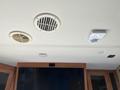 Interior ceiling of a 2008 Newmar Canyon Star 36 Foot Class A Motorhome featuring vents and a smoke detector