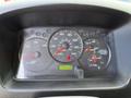 Dashboard of a 2008 International CityStar showing speedometer fuel gauge water temperature gauge and trip odometer readings