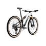 2024 BMC Fourstroke 01 LTD Mountain Bike featuring a sleek frame with black and white accents and brown tires designed for performance on rugged terrain