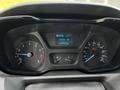 Dashboard of a 2015 Ford Transit showing speedometer fuel gauge and digital display with odometer reading of 258057 km and temperature at 17 degrees