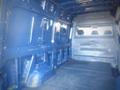 Interior view of a 2017 Mercedes-Benz Sprinter van showing a spacious cargo area with blue walls and no seating visible