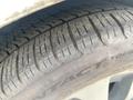 Close-up of a 2017 Honda Accord Hybrid tire showing tread pattern and branding on the sidewall