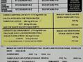 A detailed specifications label for a 2022 Heartland Torque including cargo capacity water tank weights and manufacturing information