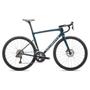 2025 Specialized Tarmac SL8 Expert Ultegra Di2 Road Bike featuring a sleek teal frame and carbon wheels designed for performance and speed