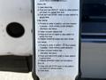 A 2019 Chevrolet Express with a lift control panel detailing instructions for deploying and operating the lift system for wheelchair access