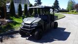 2016 Polaris Ranger 570 Crew off-road utility vehicle with a green body and seating for multiple passengers