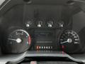 Dashboard of a 2016 Ford F-550 showing speedometer, tachometer, fuel gauges and digital display with mileage and other indicators