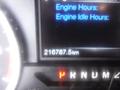 Dashboard display of a 2018 Ford F-350 SD showing engine hours and odometer reading of 216787.5 km