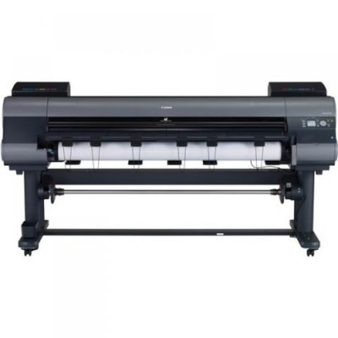 A Canon Image PROGRAF IPF9400 large format inkjet printer with multiple print heads designed for high-quality professional printing