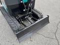 2024 AGT Industrial Green QH13R Mini Excavator with rubber tracks and a front blade attachment