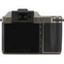 Hasselblad X2D 100C Earth Explorer Limited Edition camera with a sleek design and large rear LCD screen featuring various buttons on the side for settings and operations
