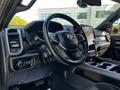 Interior view of a 2022 RAM 3500 showing the steering wheel dashboard and center console