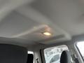 Ceiling view of a 2019 RAM 1500 Classic showing a light fixture and the truck's interior with dark fabric seats