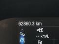 A digital display showing the odometer reading of a 2019 Ford Transit Connect at 62860.3 km