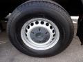 2016 Mercedes-Benz Sprinter wheel featuring a silver alloy rim with multiple ventilation holes and a black tire with tread patterns