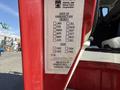 A close-up of a label inside a 1994 Volvo FE 42 truck showing the date of manufacture and vehicle identification number along with options for month and year selection