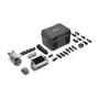 DJI Matrice 4E Drone with remote controller and accessories arranged around a protective carrying case