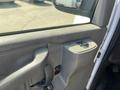 Interior door handle and armrest of a 2016 GMC Savana with controls for window and door lock