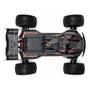 Arrma Kraton 6S EXB BLX RTR 1/8 4WD Brushless Speed Truck in black featuring large tires and a sleek design with red and carbon fiber accents