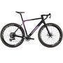 2025 Canyon Grail CFR XPLR road bike with a sleek black and purple frame high-performance tires and disc brakes
